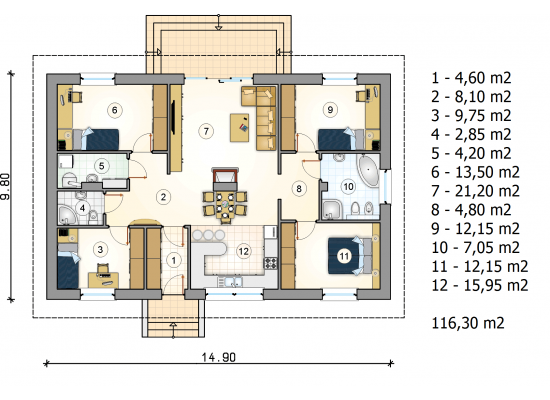 Māja  AT-156 by labamaja