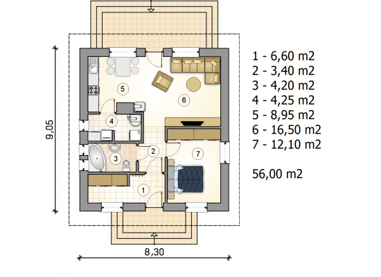 Māja  AT-160 by labamaja