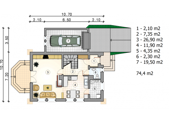 Māja  AT-164 by labamaja