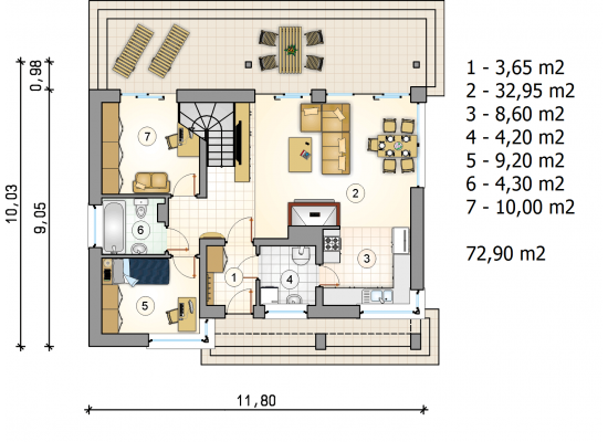 Māja  AT-167 by labamaja