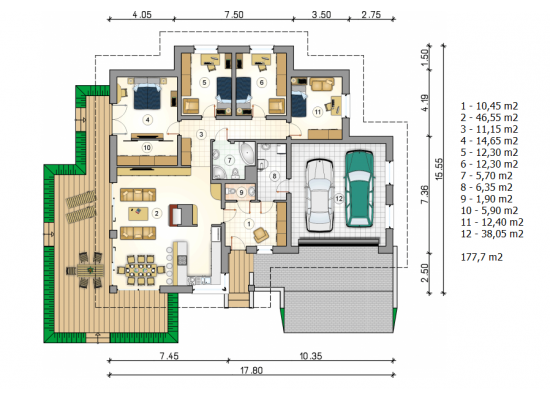 Māja  AT-90 by labamaja