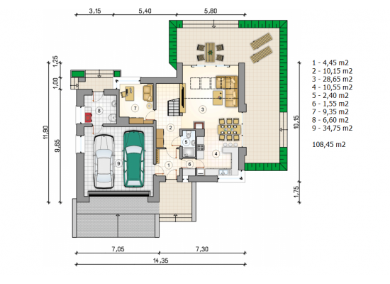 Māja  AT-92 by labamaja