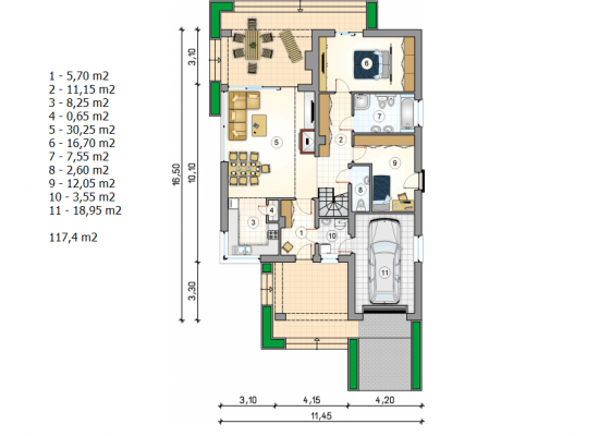 Māja  AT-95 by labamaja