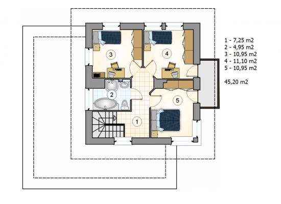 Māja  AT-54 by labamaja
