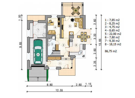 Māja  AT-54 by labamaja
