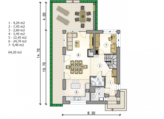 Māja  AT-60 by labamaja