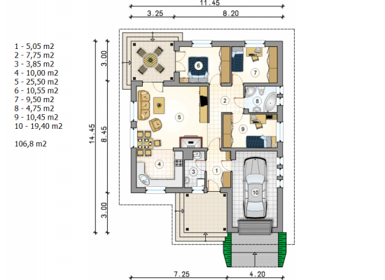 Māja  AT-7 by labamaja