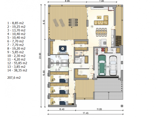 Māja  AT-70 by labamaja