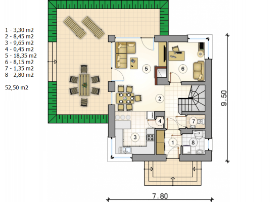 Māja  AT-8 by labamaja