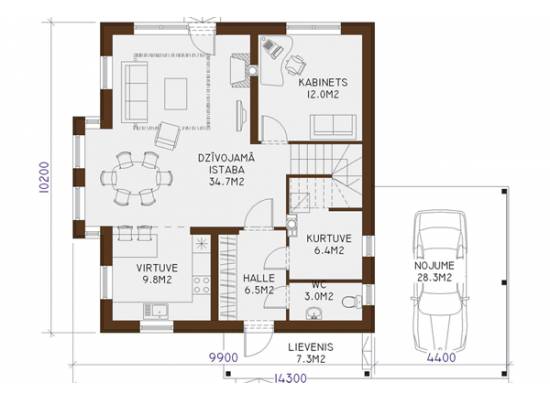 Māja V-39 by labamaja
