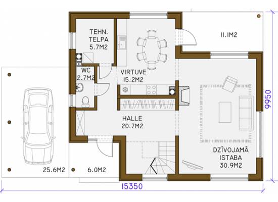 Māja V-40 by labamaja