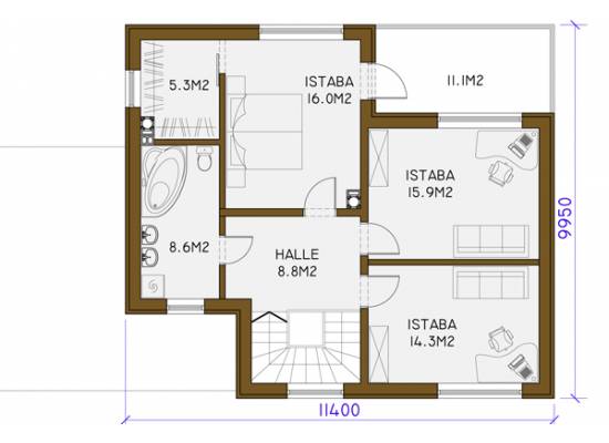 Māja V-40 by labamaja