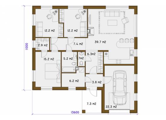 Māja V-25 by labamaja
