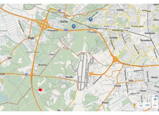 Mežvidu iela 7A, Skulte by labamaja