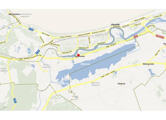 Priežu mala, Spuņciems by labamaja