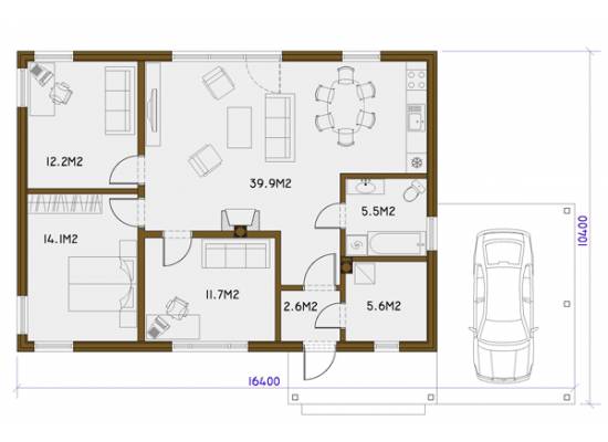 Māja M-3 by labamaja