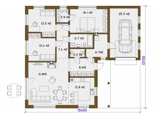 Māja V-17 by labamaja