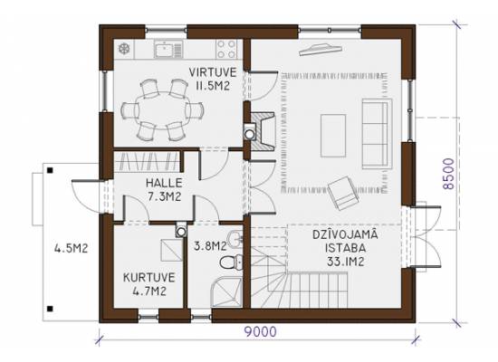 Māja V-2 by labamaja
