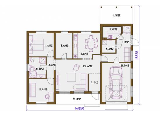 Māja V-18 by labamaja