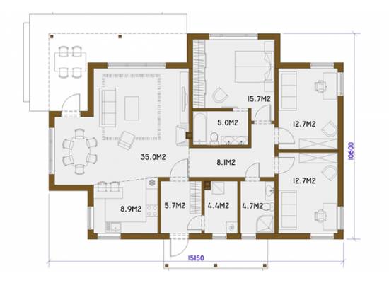 Māja V-21 by labamaja