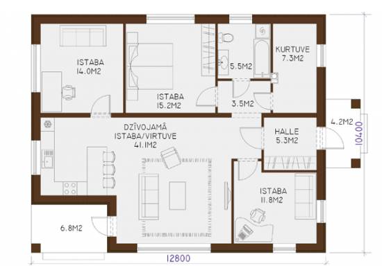 Māja V-22 by labamaja