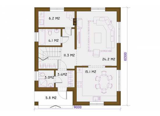 Māja V-26 by labamaja