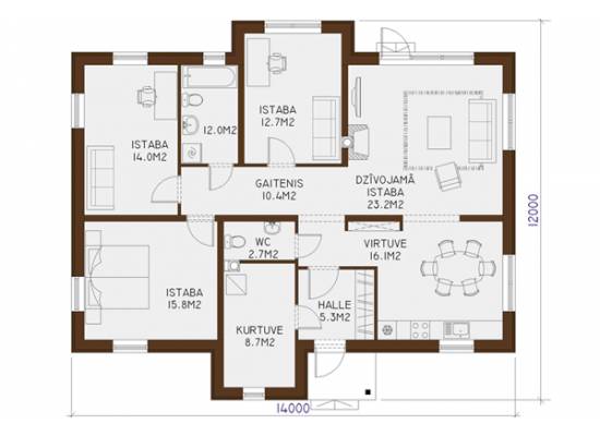 Māja V-30 by labamaja