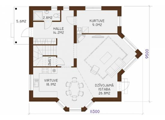 Māja V-6 by labamaja