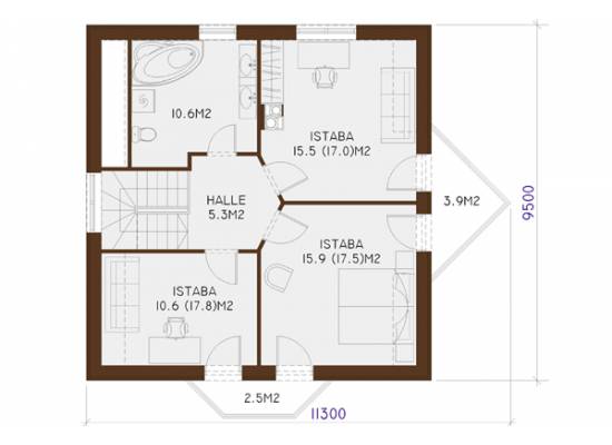 Māja V-6 by labamaja