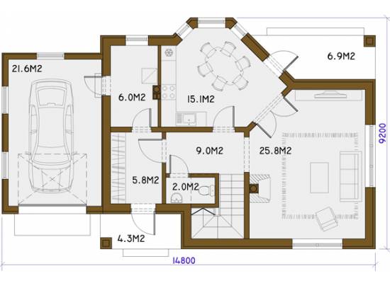 Māja V-7 by labamaja