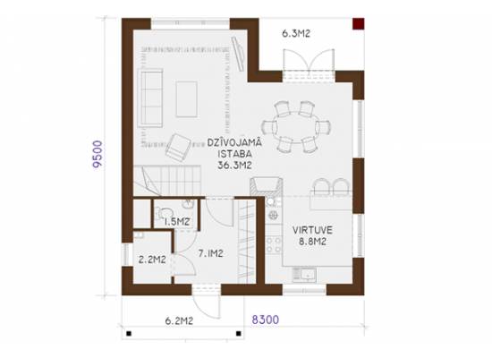 Māja V-8 by labamaja