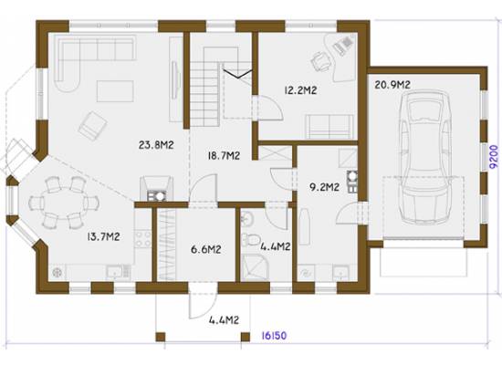 Māja L-13 by labamaja