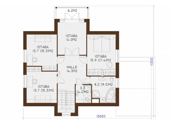 Māja L-16 by labamaja
