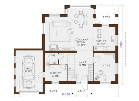 Māja L-17 by labamaja
