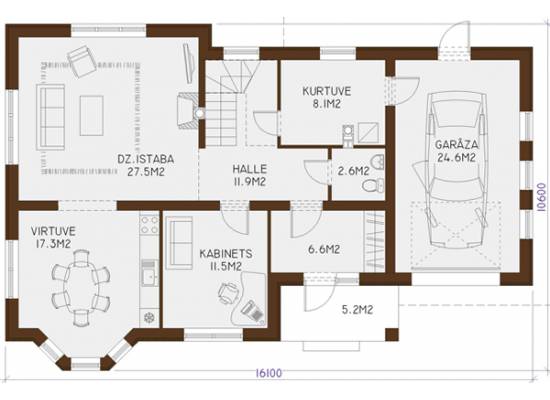 Māja V-16 by labamaja