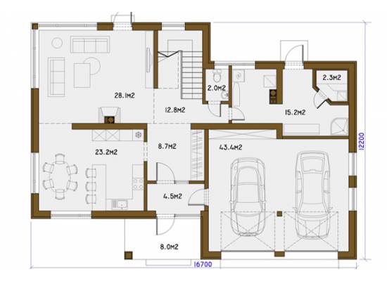 Māja L-20 by labamaja