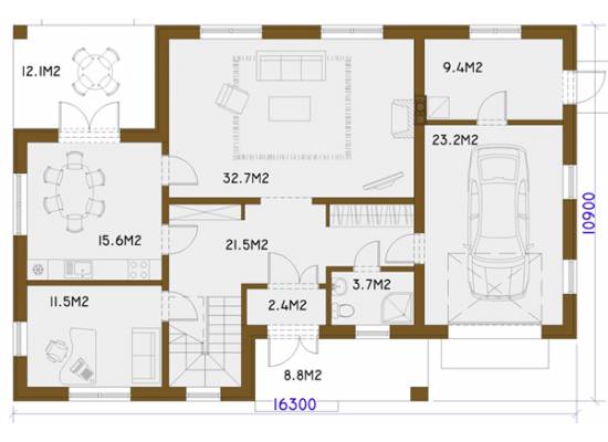 Māja L-23 by labamaja