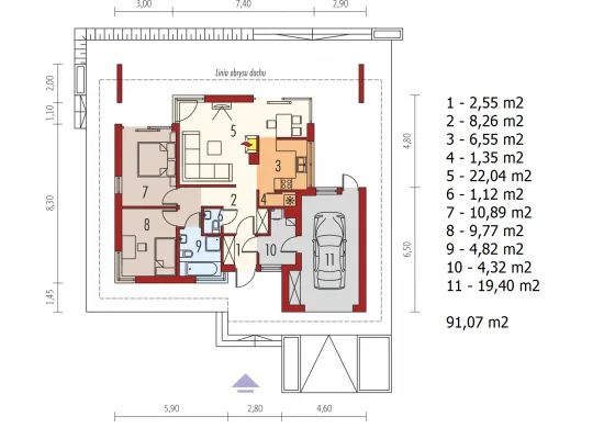 Māja  AR-68 by labamaja