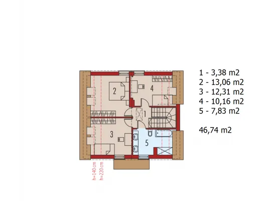 Māja  AR-80 by labamaja